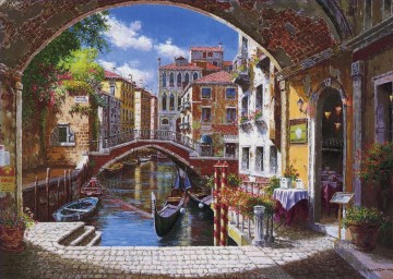 Venice Modern Painting - Archway to Venice